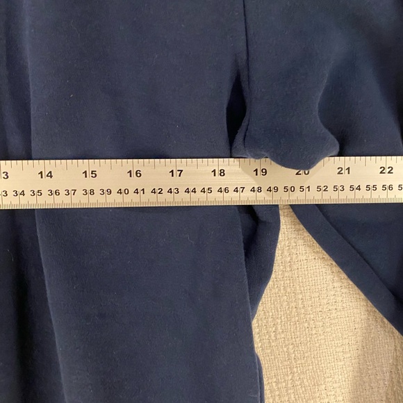 Navy Blue Adidas Sweater Crewneck Size Medium - Picture 5 of 6